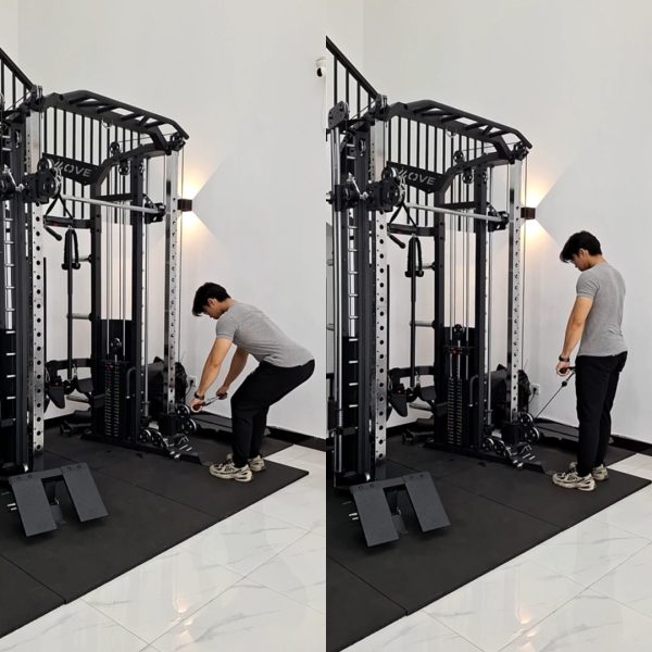 Glutes - Cable Romanian Deadlift (Cable RDL)