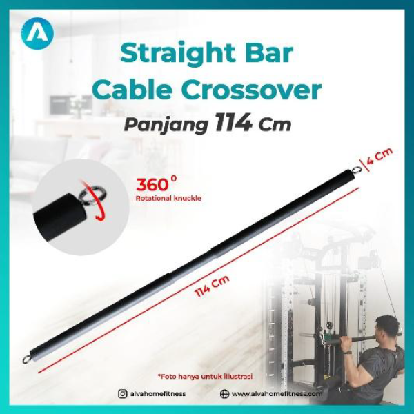 Straight Bar Cable Crossover